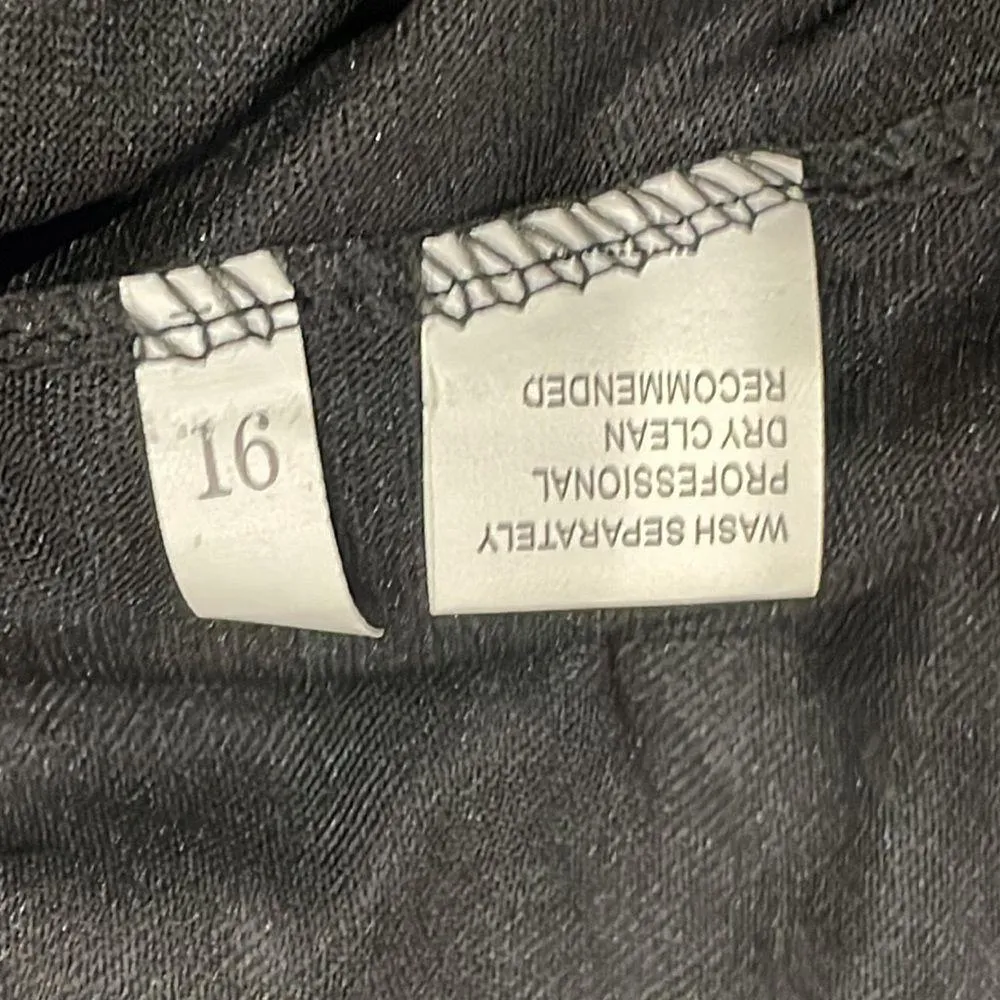 Moon River Black and White Polka Dot Strapless Dress - Size S - Image 9