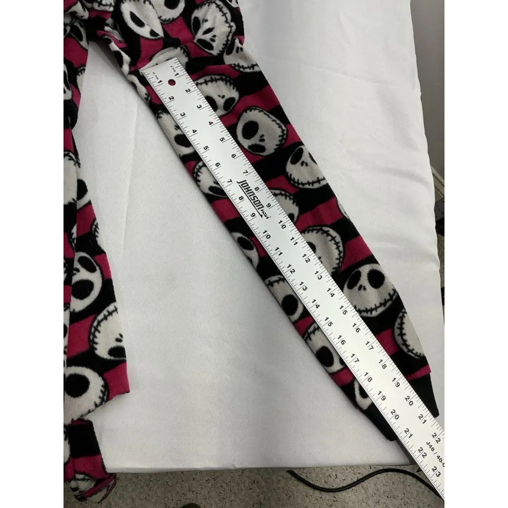 Womans Disney Tim Burtons The Nightmare Before Christmas 1 Pc Pjs M Pink Black - Image 7