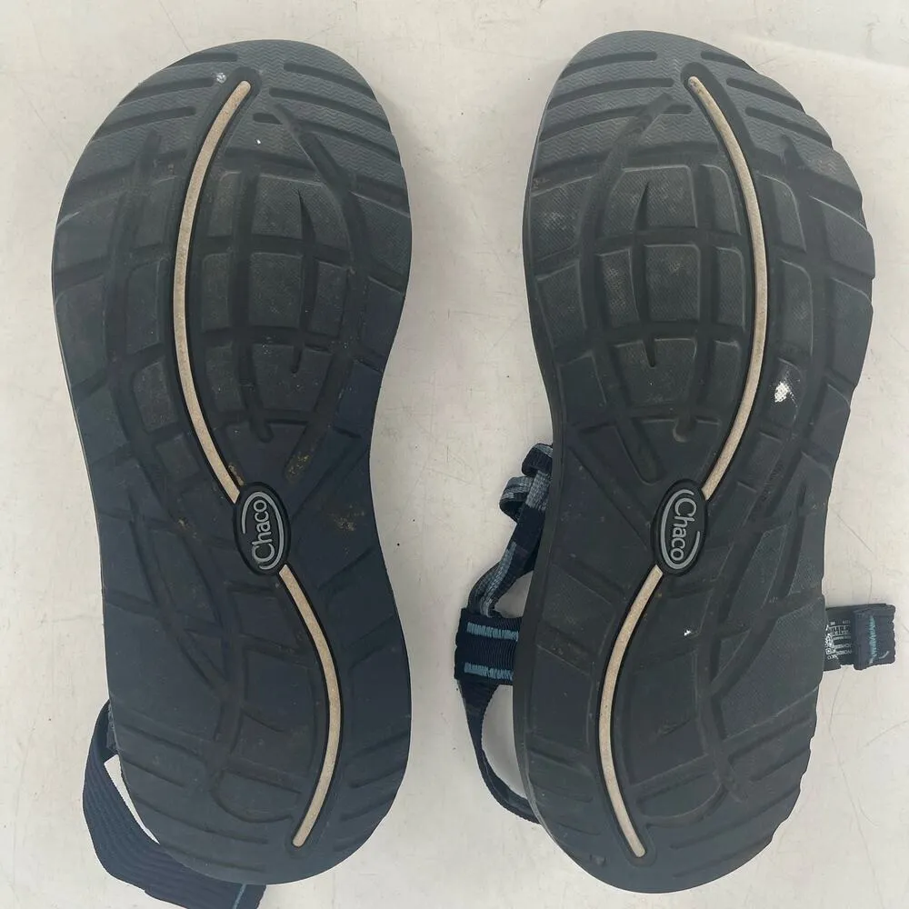 Chacos ZX/2 Sandals Strappy Waterproof Hiking Outdoor Shoes Blue Black Size 8 - Image 3