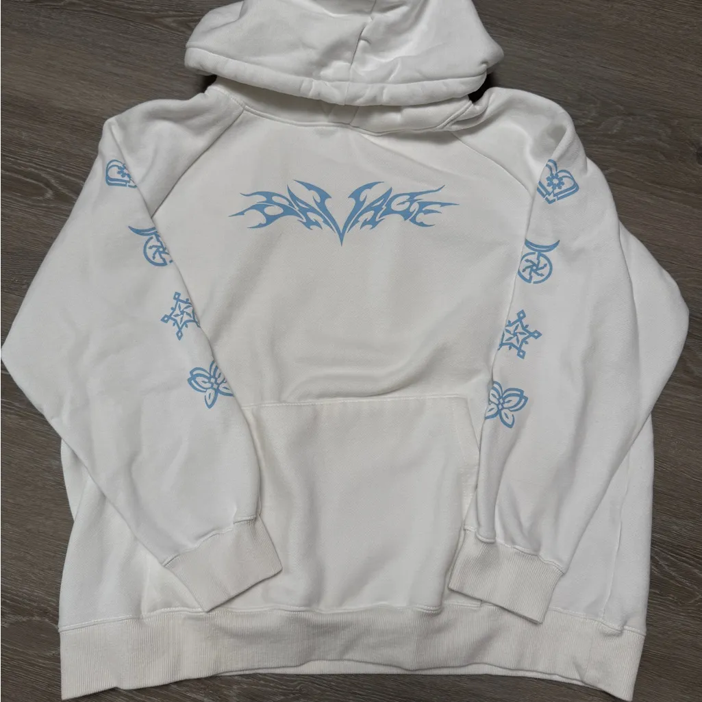 aespa special merchandise hoodie savage album White Size M - Image 2