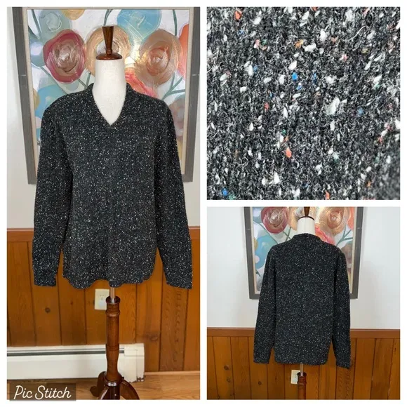 Adorable Canvas by Lands’ End Alpaca Wool Sweater! - Image 2