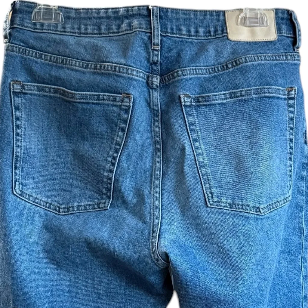 Everlane The Curvy Cheeky Raw Hem Crop Jeans Sz 30‎ - Image 8