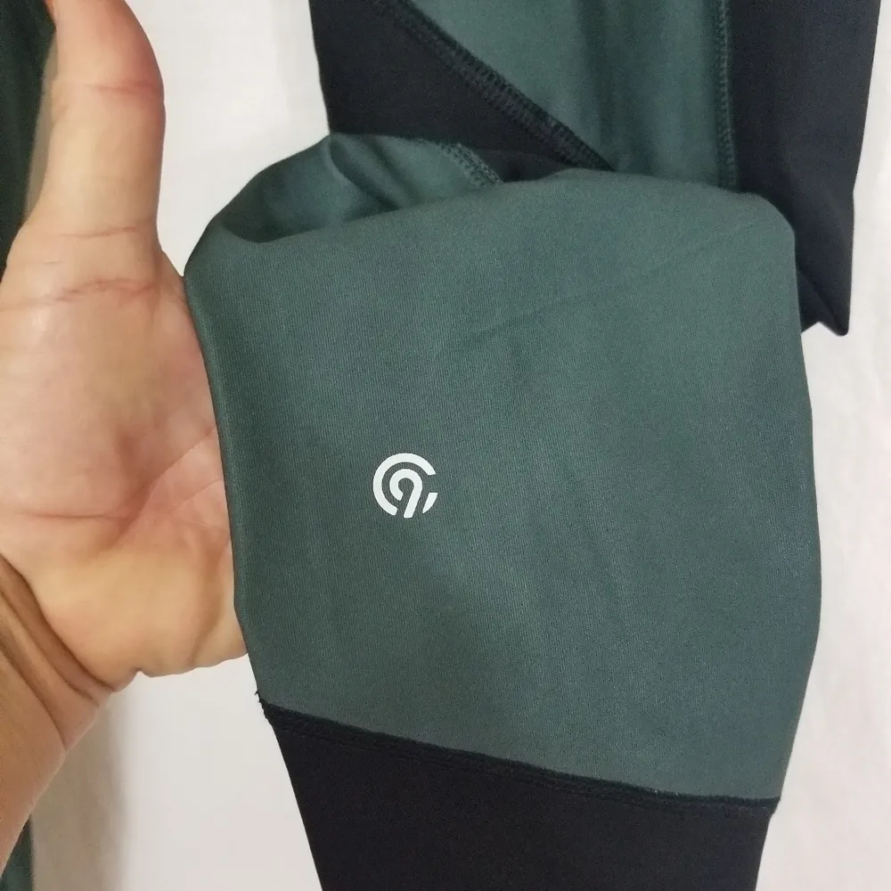 Champion color block leggings Green Size M - Image 4