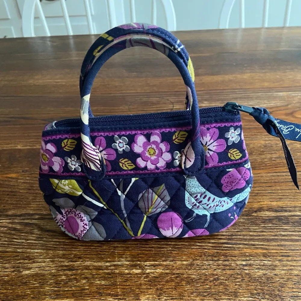 Purple Floral Women's Bag - Image 2