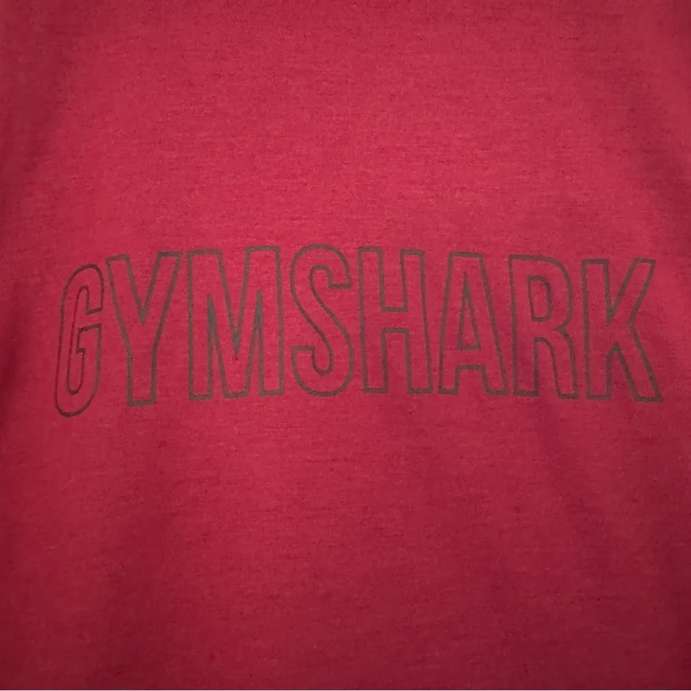 Gymshark sleeveless athletic tank top gym workout red black Athleisure active S - Image 5