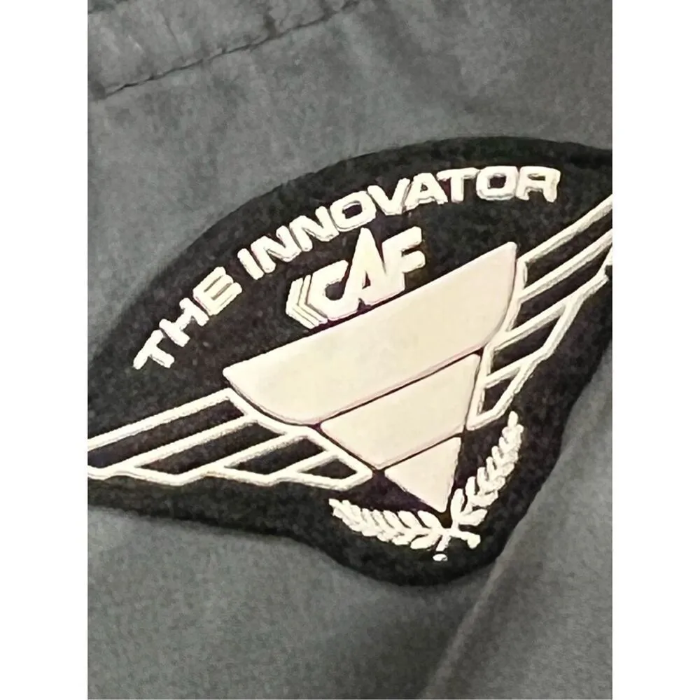 KOREAN CFLCOREX Cropped fabric bolero Jacket Orange Size M - Image 8