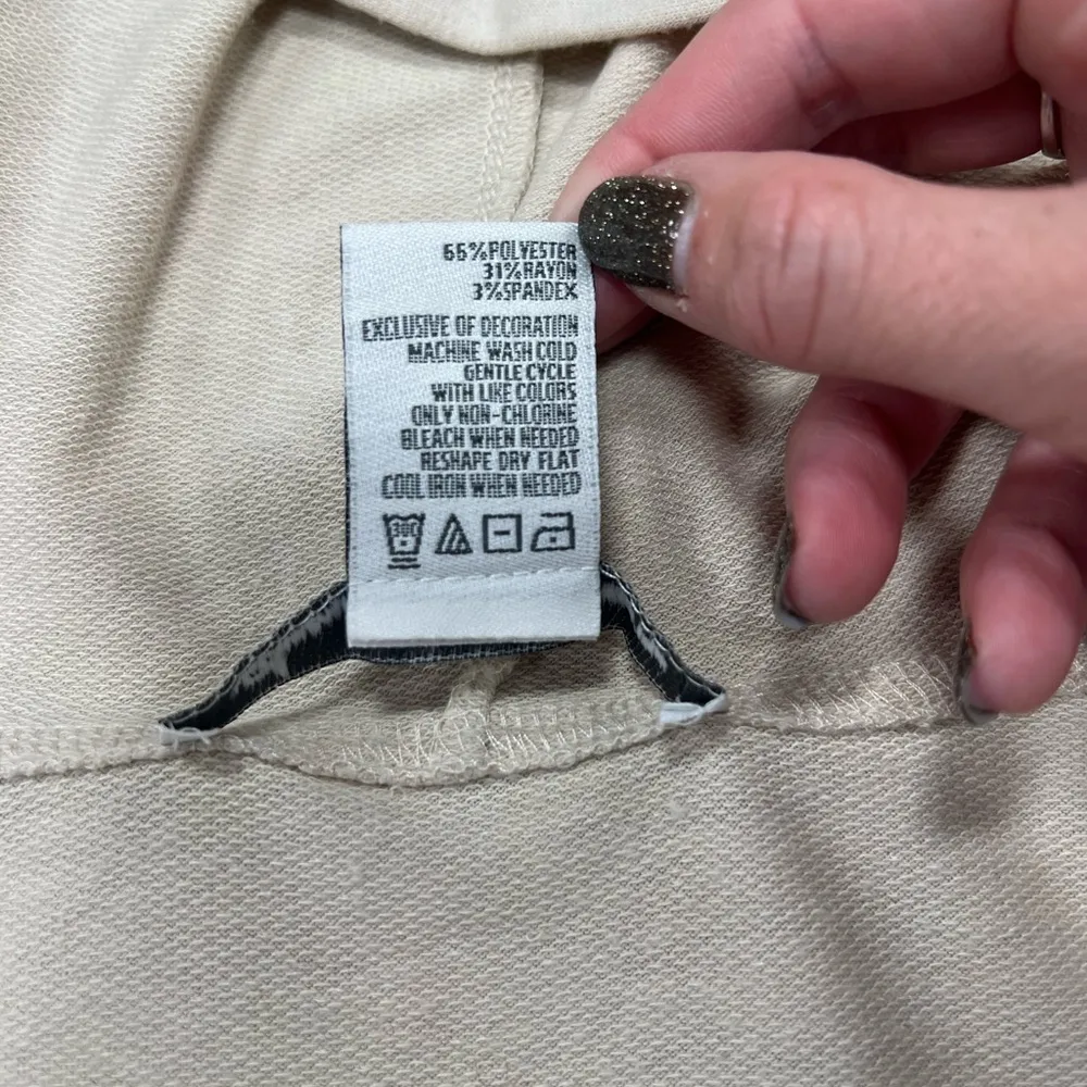 Layered Ruffle Hoodie M - Image 10