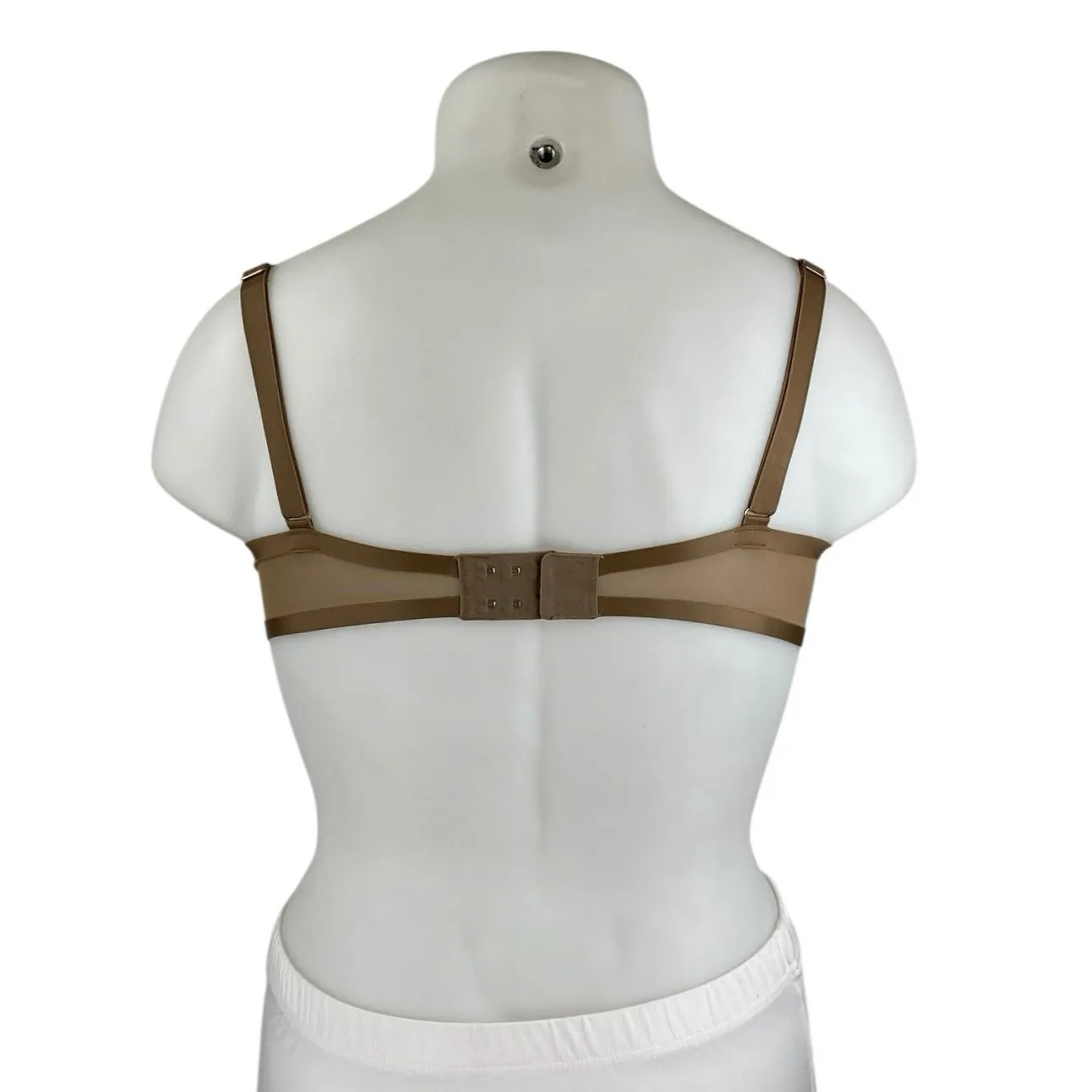 CUUP The Balconette Womens Brown Mesh Adjustable Straps Underwire Bra Top 34E Size undefined - Image 3