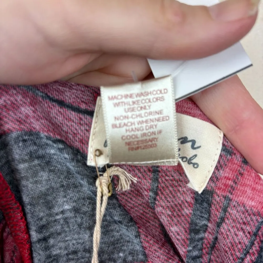 Torn by Ronny Kobo Brooke top, size Large, boxy, plaid, summer, dressy, NWT - Image 9