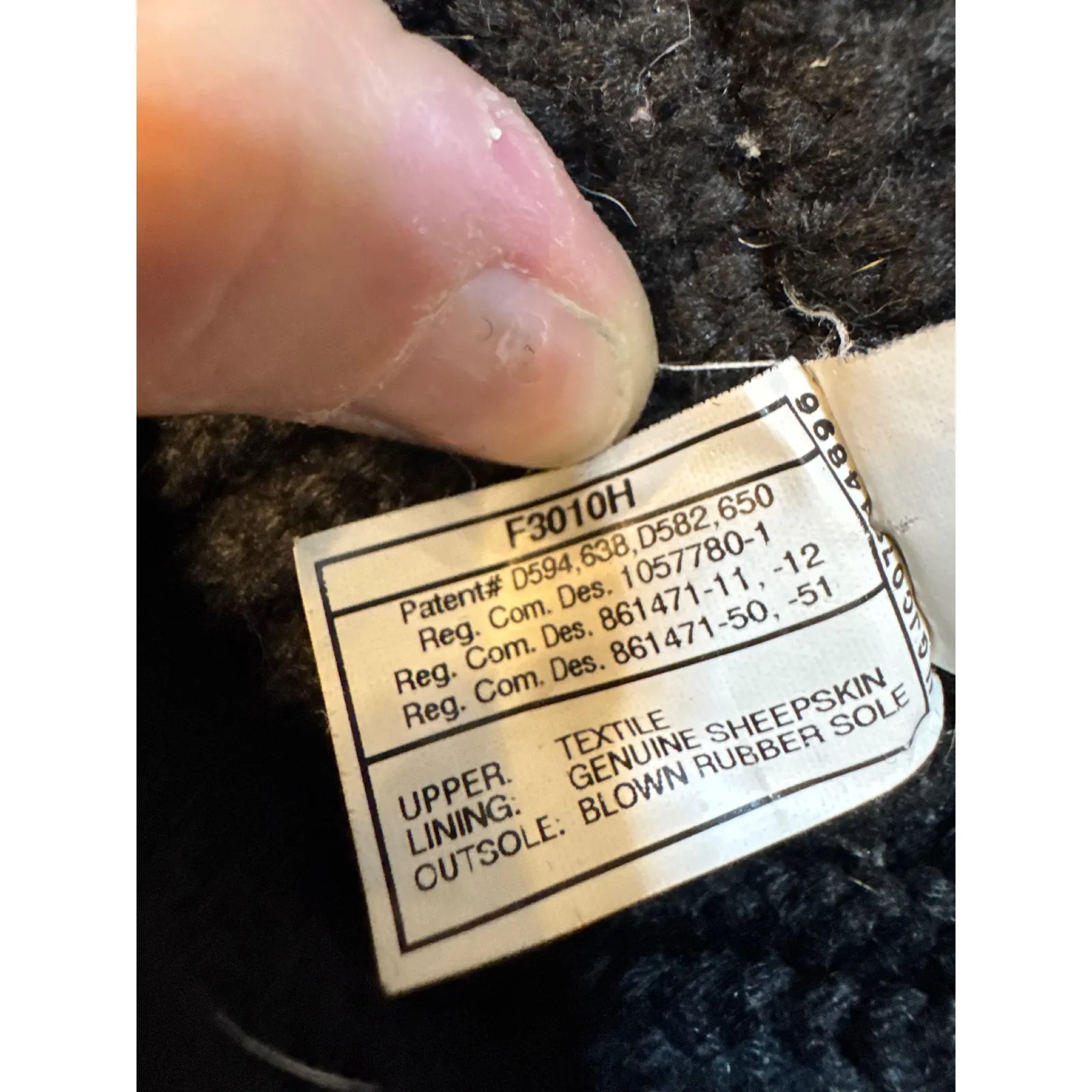 UGG Australia Black Classic CardyKnit Button Tall Boots, Size 7 - Image 7