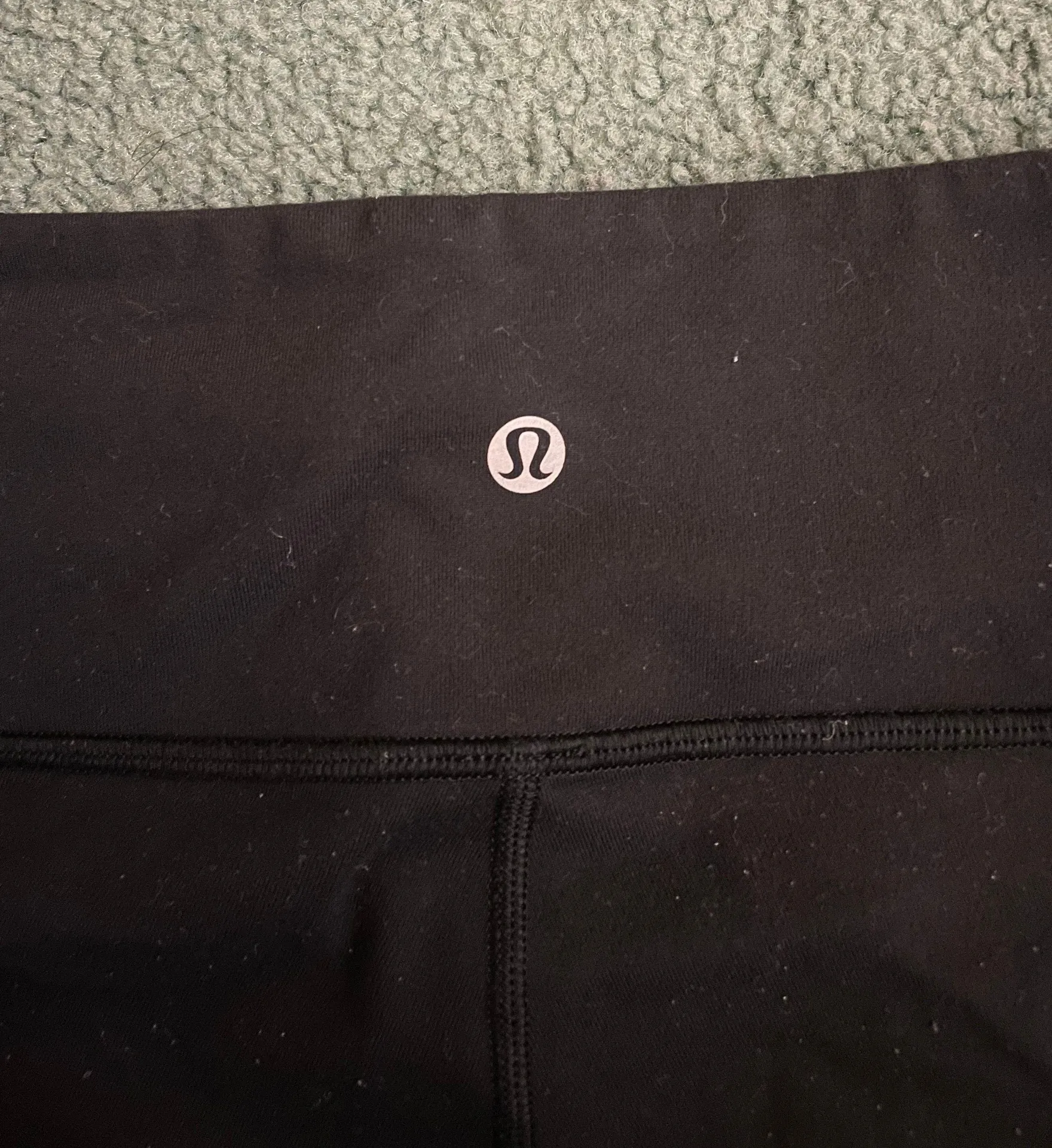 Lululemon Black Wunder Under Leggings 28” - Image 3
