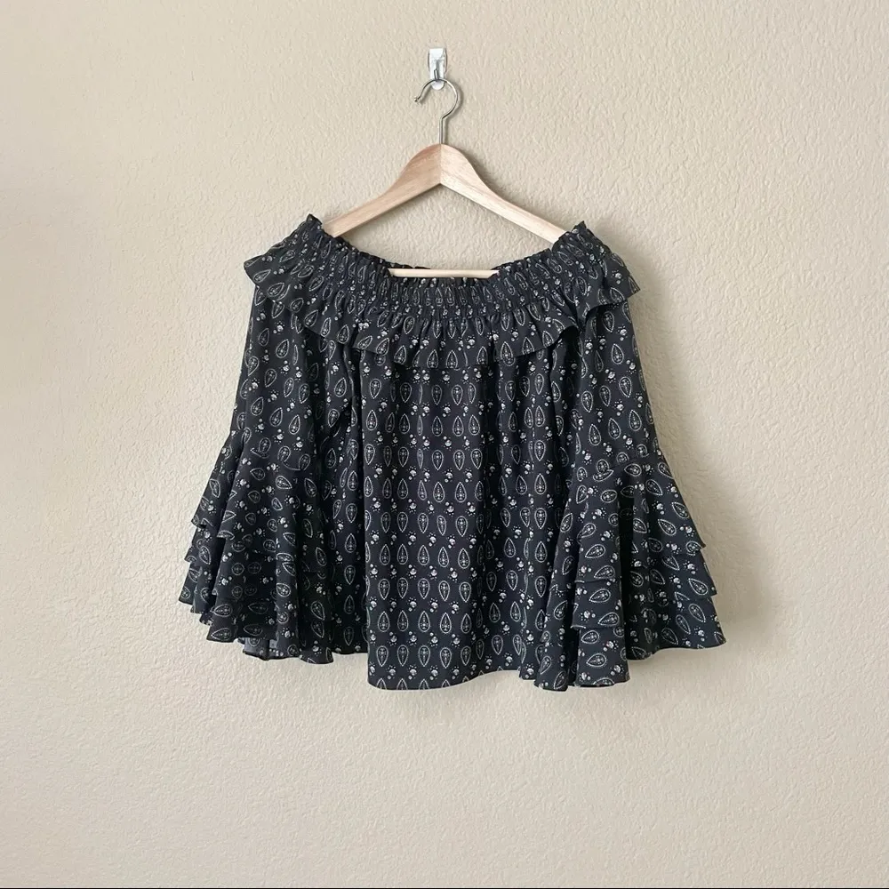 Misa Los Angeles Off The Shoulder Saskiya Top - Image 15