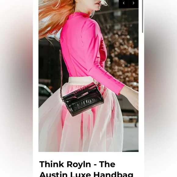 Think Roylyn The Austin Handbag Black - Image 2