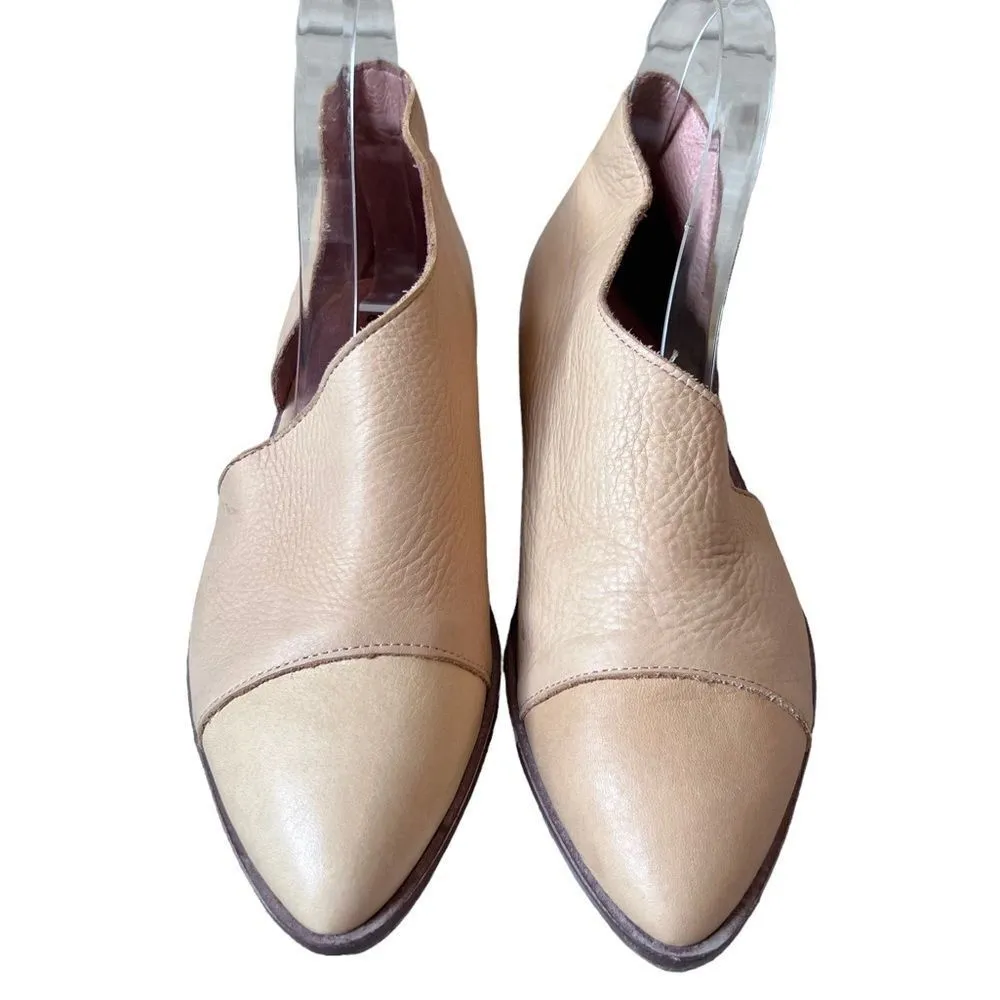 Free People “Royale” D’orsay Style Leather Pointed Toe Flat - Image 10