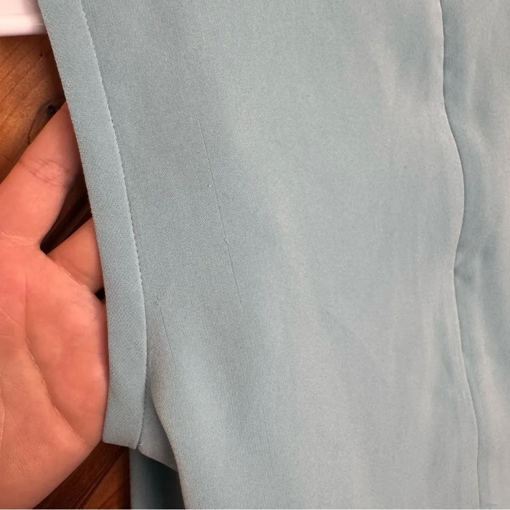 St. John Light Blue Sleeveless Top Size 2 - Image 5