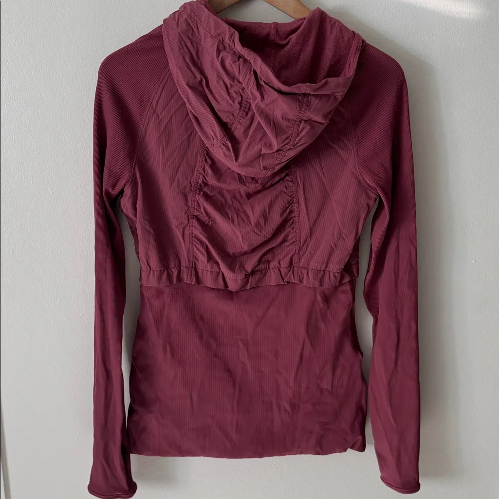 Lululemon 8 Dance Studio Jacket Rib Sleeve in Misty Merlot Pink - Image 7