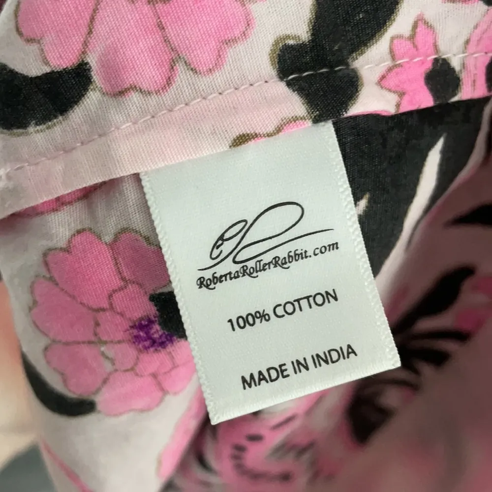 Roberta Roller Rabbit Sleeveless pink & purple dress size small - Image 5