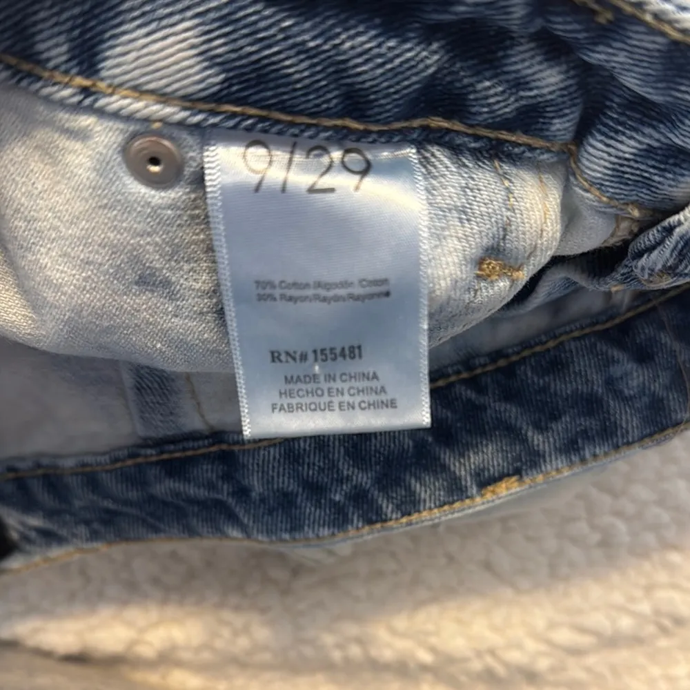 Simple Society Acid Wash Relaxed Boyfriend Jeans - Image 3