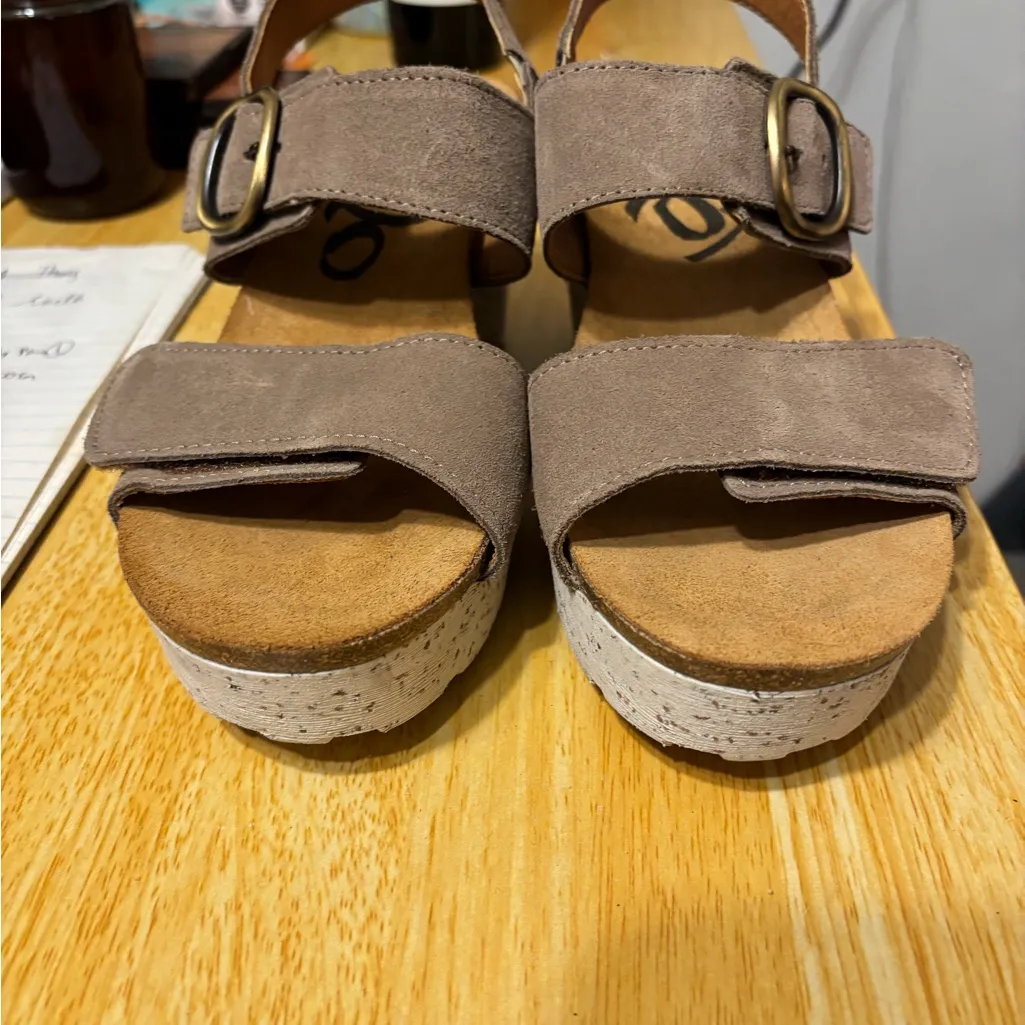 OTBT  Women's PEASANT Wedge Sandal 9 M - Image 6