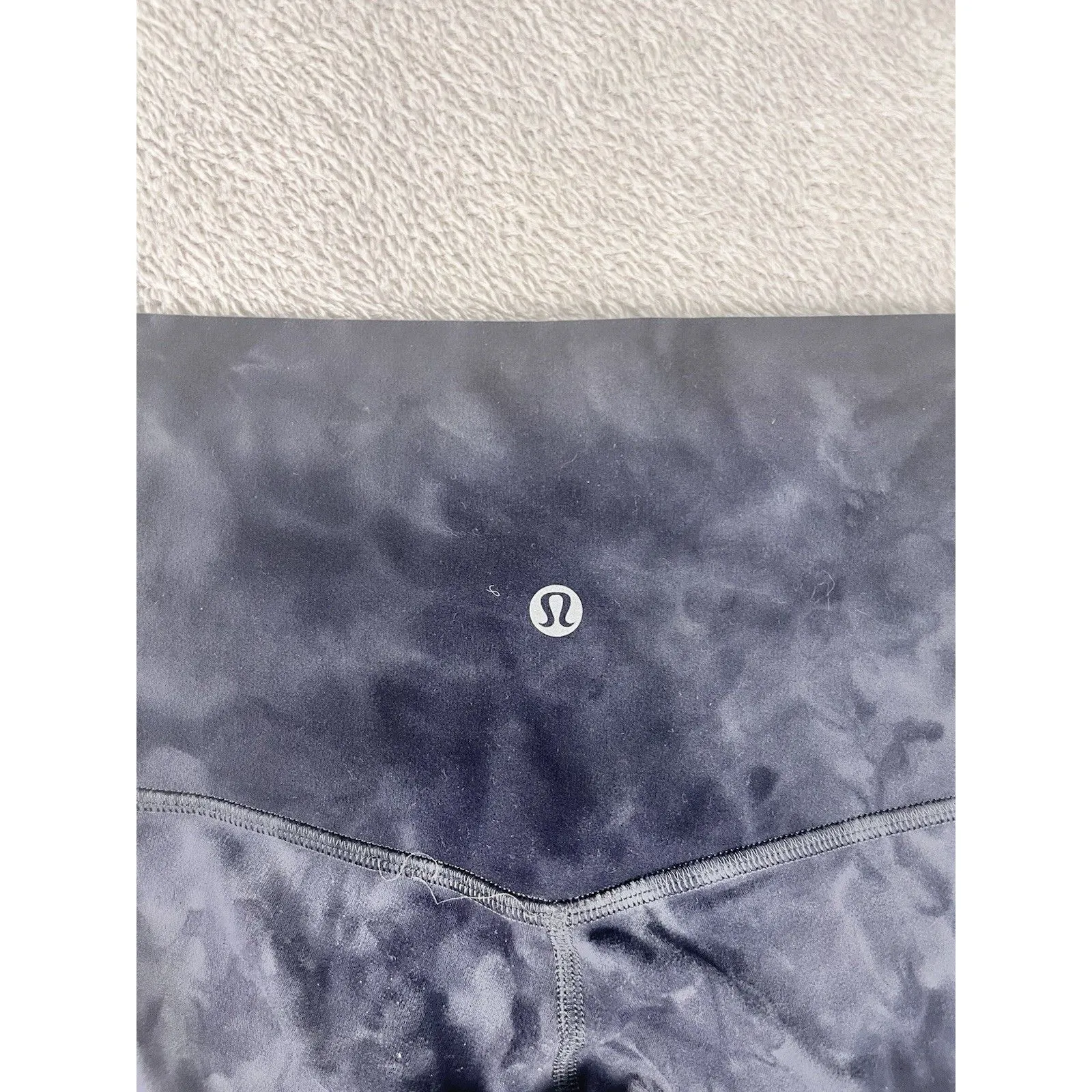 Lululemon Align Pant 21" Diamond Dye Diamond Dye Asphalt Grey True Navy 4 Blue - Image 2