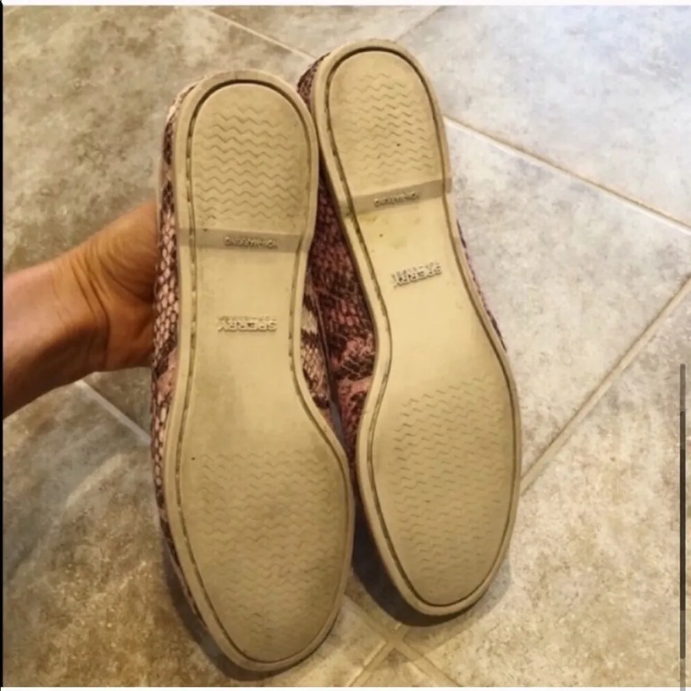 Sperry Top Sider snake print boat shoes lo… - Image 7