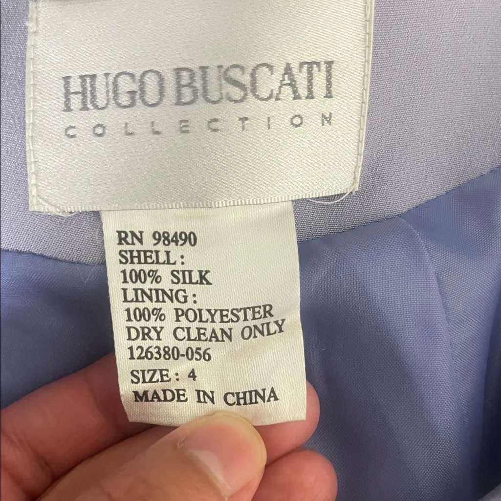 Hugo Buscati Elegant Lavender Women's Skirt - Image 3