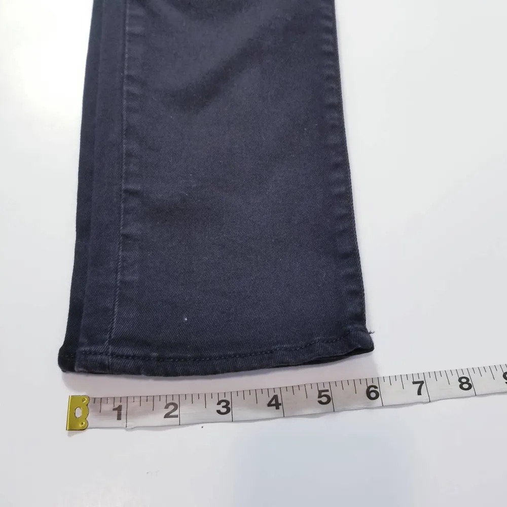 Rock & Republic Berlin Black Denim Distressed Midrise Skinny Jeans - Image 9