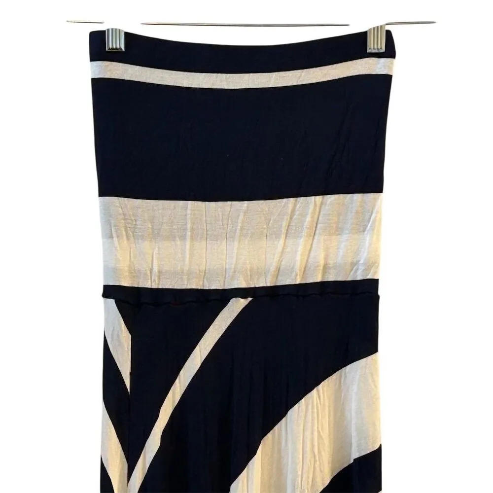 Ocean Drive Women's Strapless Striped Maxi Dress Multicolor Size S - Image 4