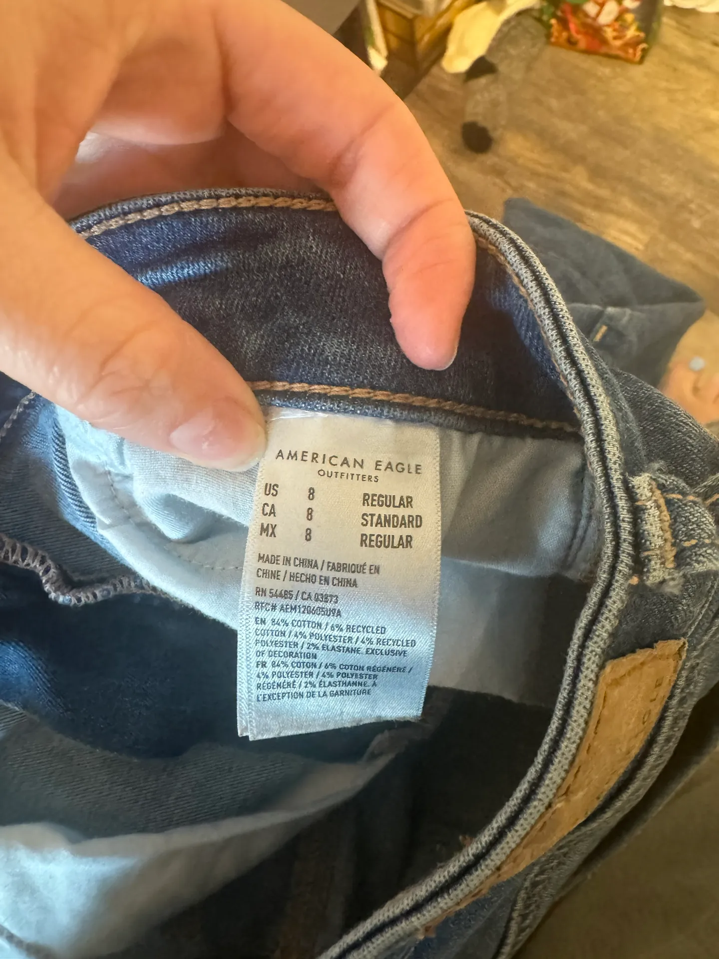 AE High Rise Jeggings Skinny - Image 3