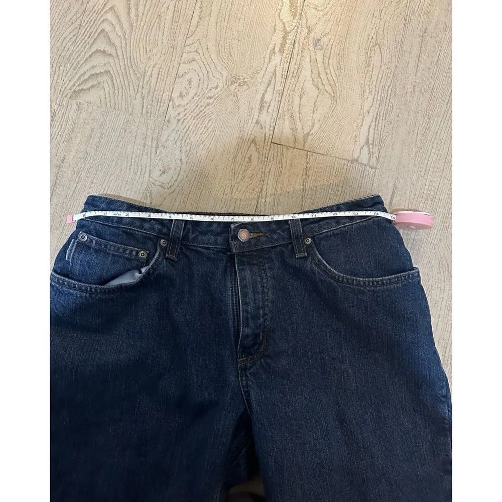 Carat straight leg Jeans Flannel lined Denim Jeans.  Size 10 X 30 - Image 5