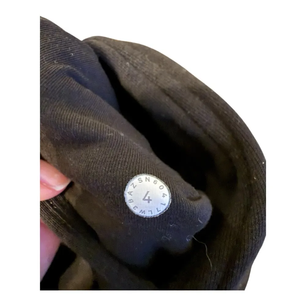 Lululemon To You Black Tunic Hoodie Mock Neck Athletic Size 4 - Image 8