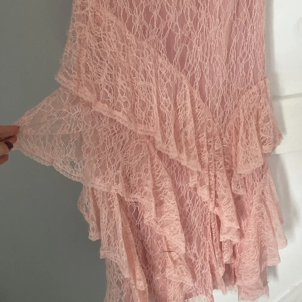 Alice + Olivia Jocelyn Ruffle Midi Dress, size 8, $695 - Image 6