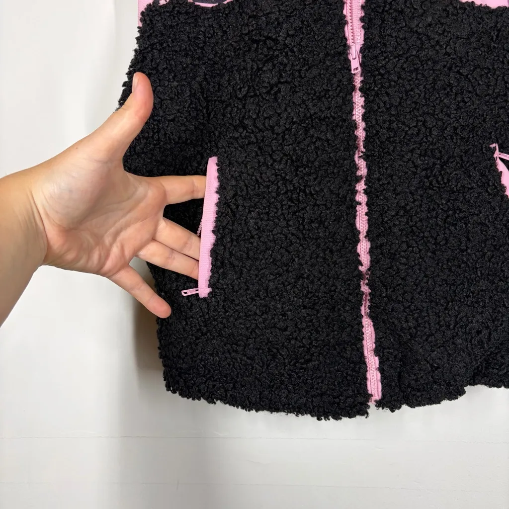 For Love & Lemons X Victoria’s Secret Floral Fleece Vest Size XS - Image 7