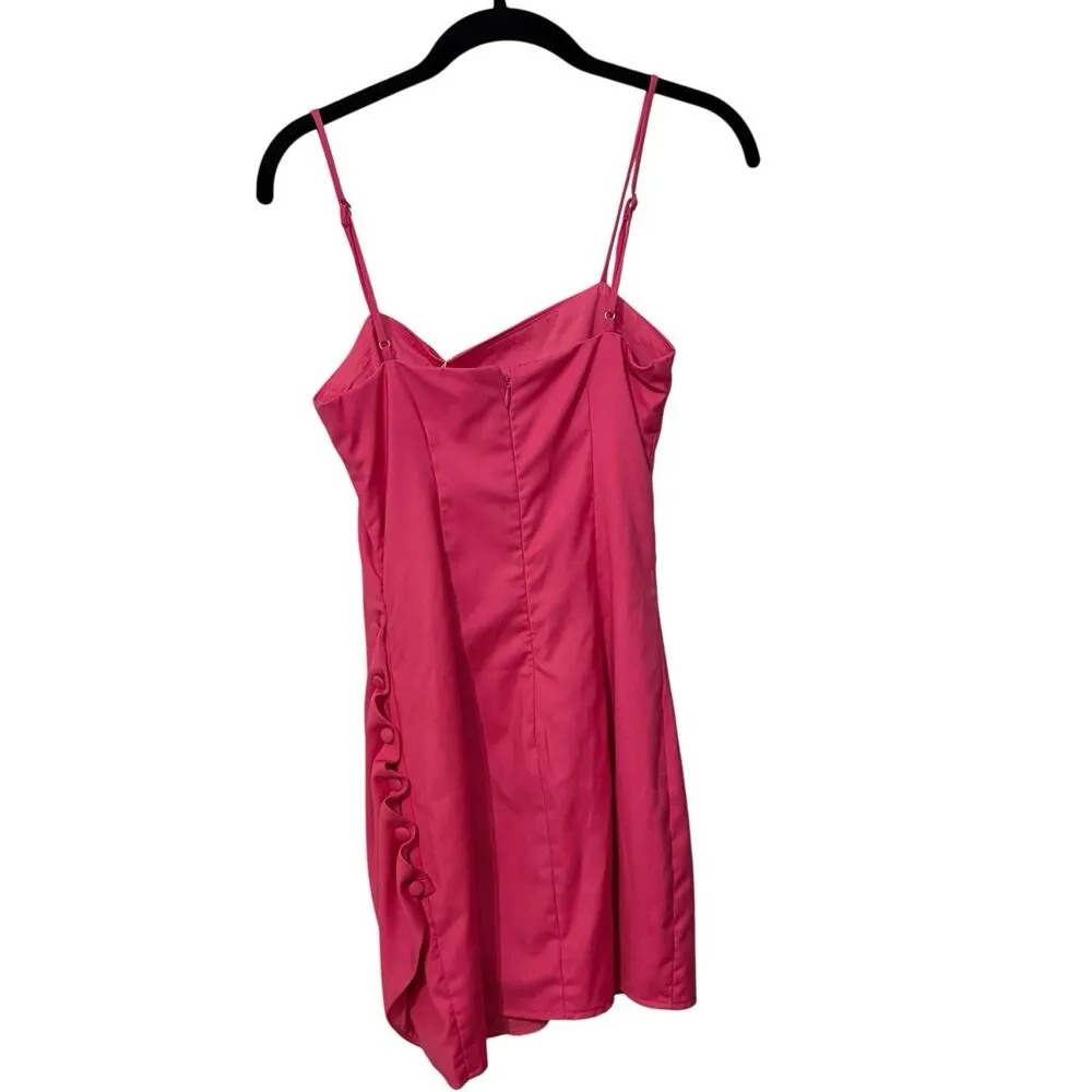 Lovers & Friends NWT Hot Pink Ellis Mini Dress Size XXS - Image 5