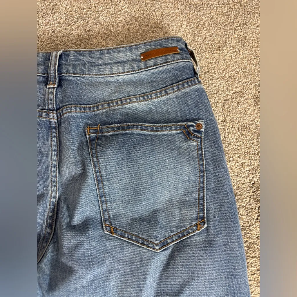 Pilcro and the Letterpress Anthropologie High Rise High Waisted Straight 28 - Image 8