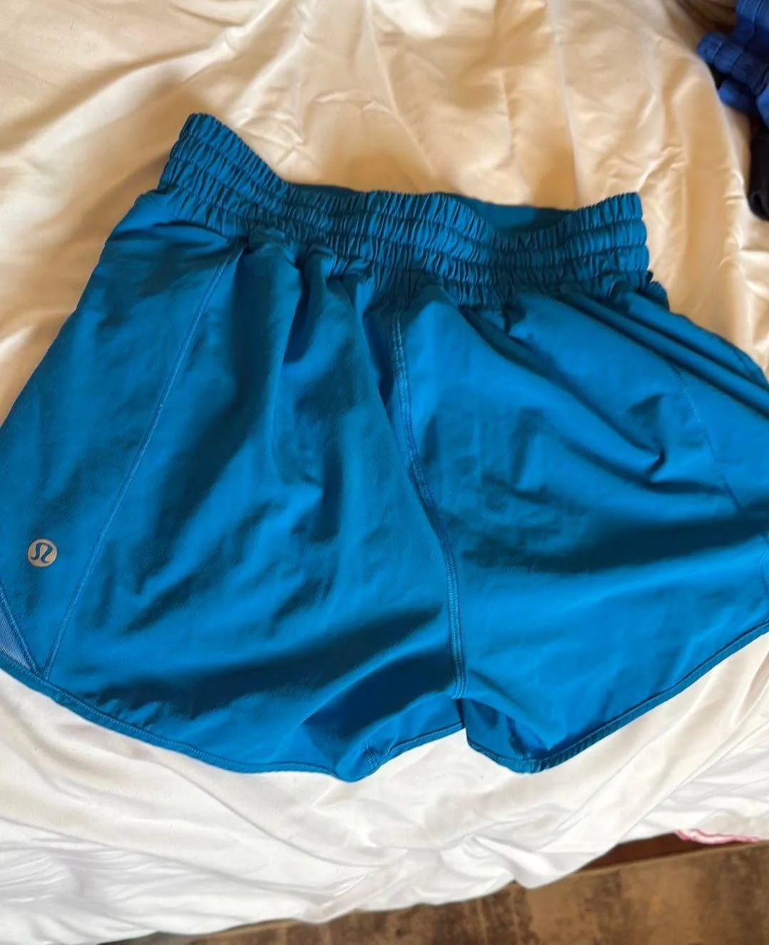 Aqua Blue Shorts - Image 3