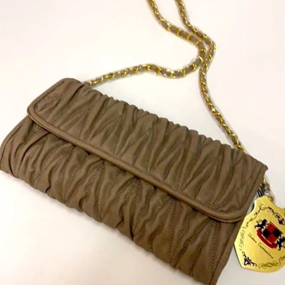 Urban expressions Rouched clutch/shoulder bag A27 - Image 1