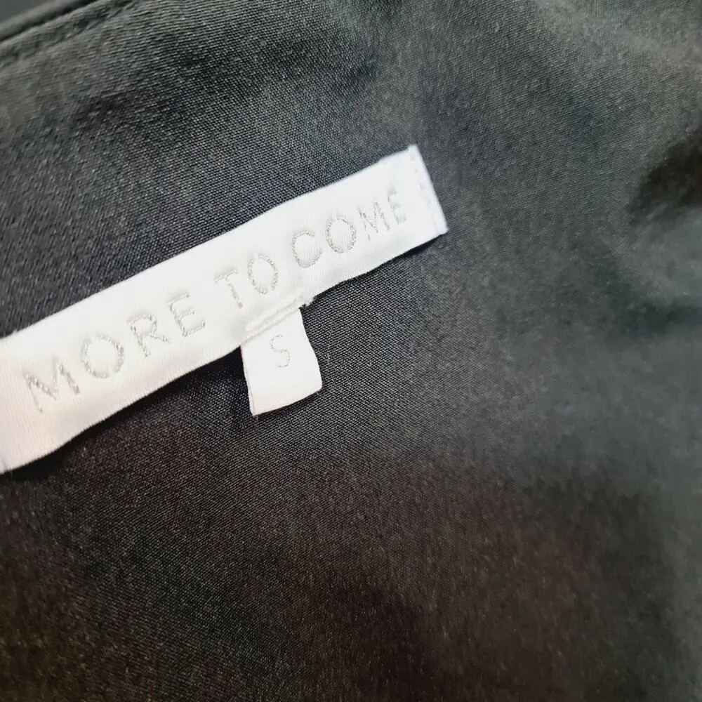 MORE TO COME Katie Sweetheart Romper in Black Small - Image 10