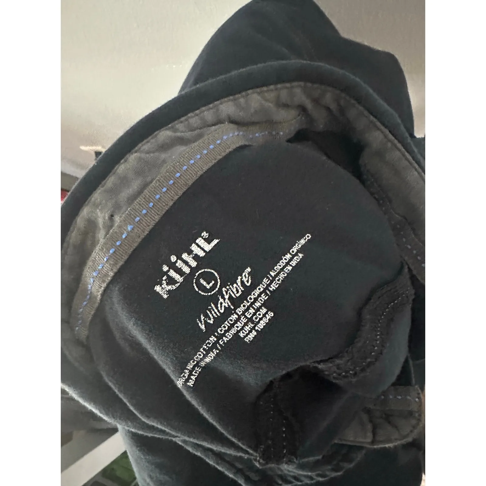 Kuhl Women’s Large Black Short Sleeve Polo - Image 5