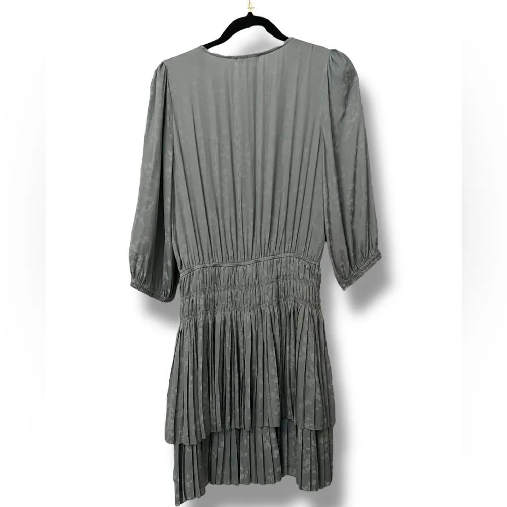 Current Air Animal Print Smocked Waist Dress - Image 4