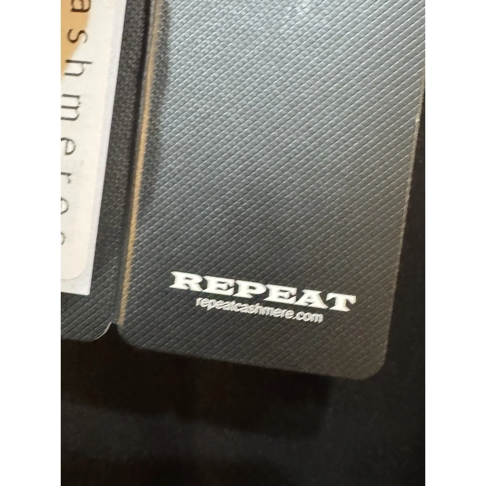 Repeat Cashmere Silk T‎ Shirt Black Size Small Blouse - Image 7