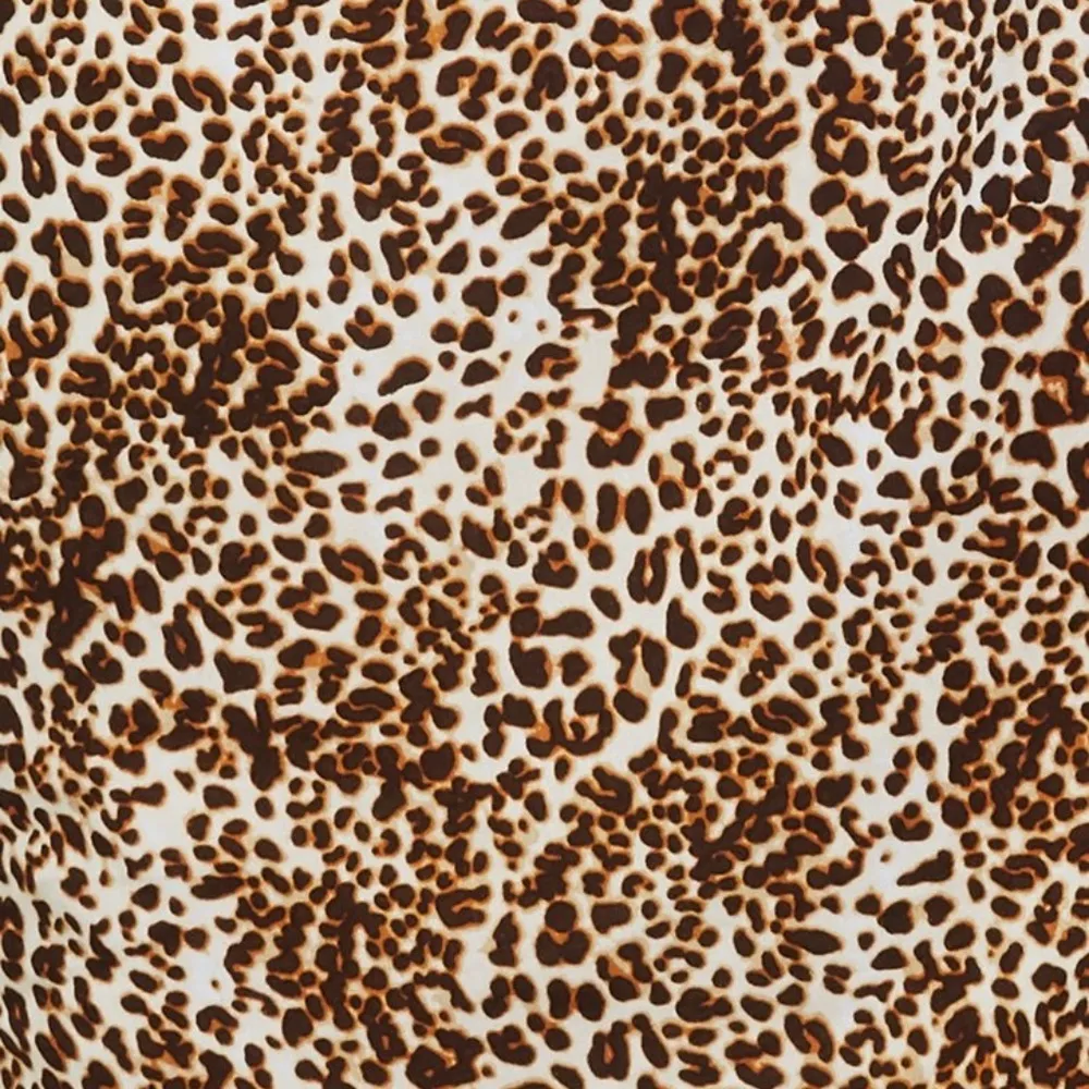 Faithfull the Brand Maggie Midi Dress Puff Sleeves in Leopard Sz 6 NEW - Image 11