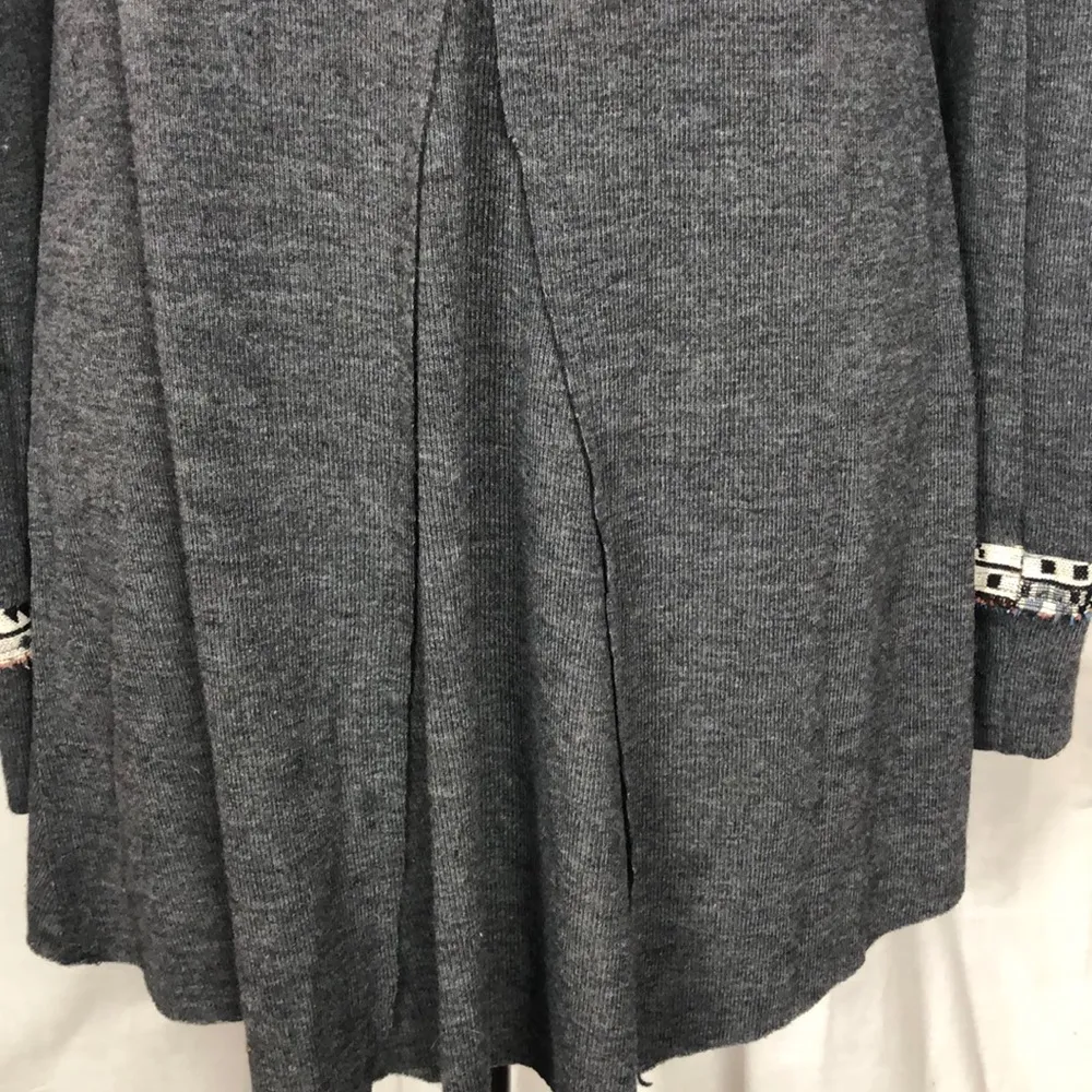 Altar’d State Boho Desert Mini Sweater Dress Long Sleeve Sz S - Image 4