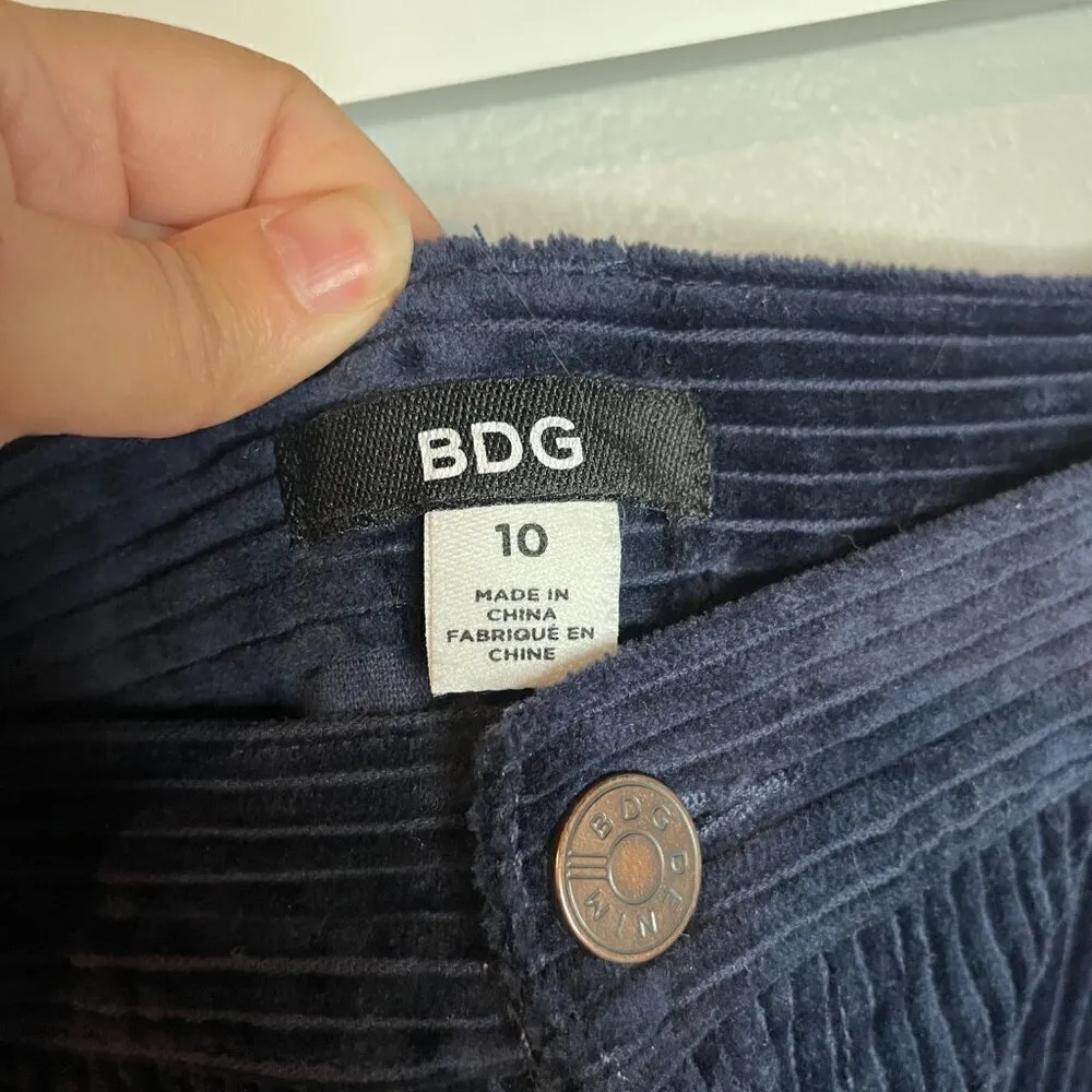 BDG  navy blue thick corduroy pants - Image 3