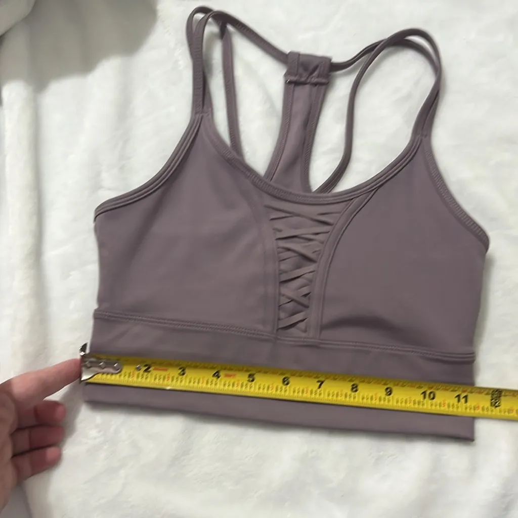 Nike Women’s DriFit Lace front Sports Bra Size XS - Image 8