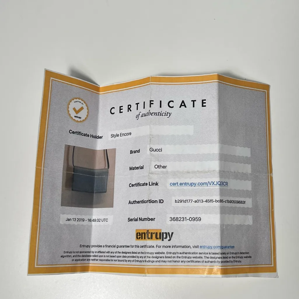 Gucci Dollar Calfskin Mini Swing WOC Wallet On Chain Crossbody Bag Purse - Image 16