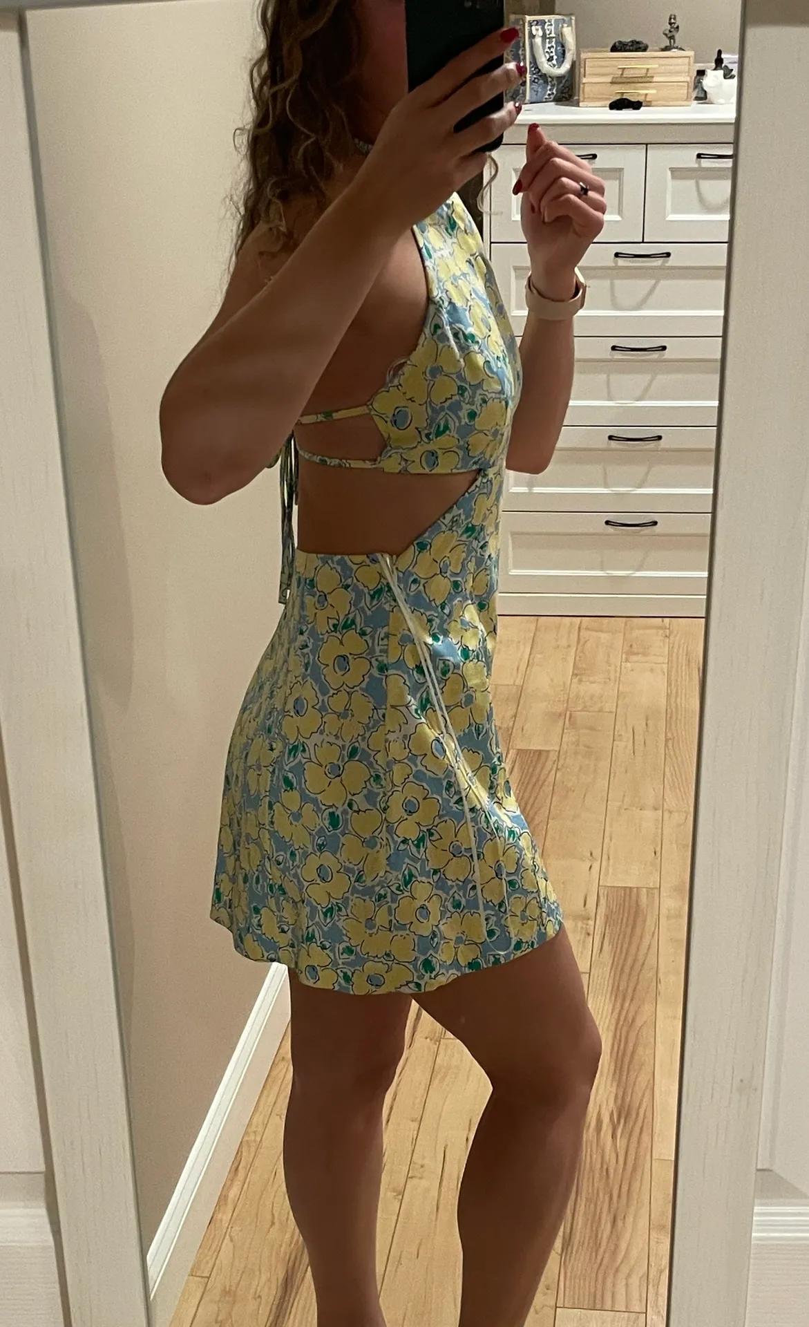 Cut Out Dress - Image 2