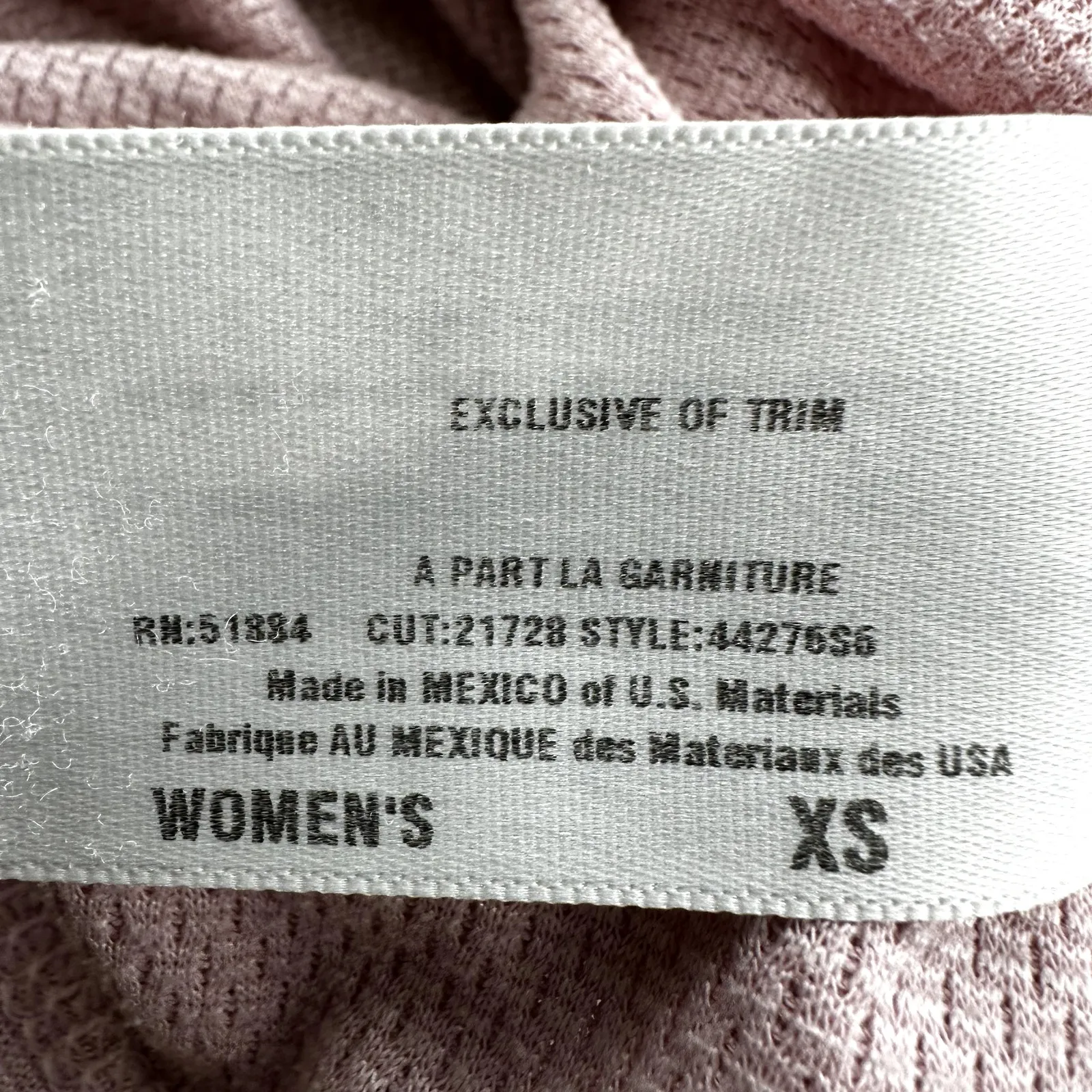 Patagonia Capilene 1/4 Zip Midweight Base Layer Top High Neck Pullover Pink XS - Image 3