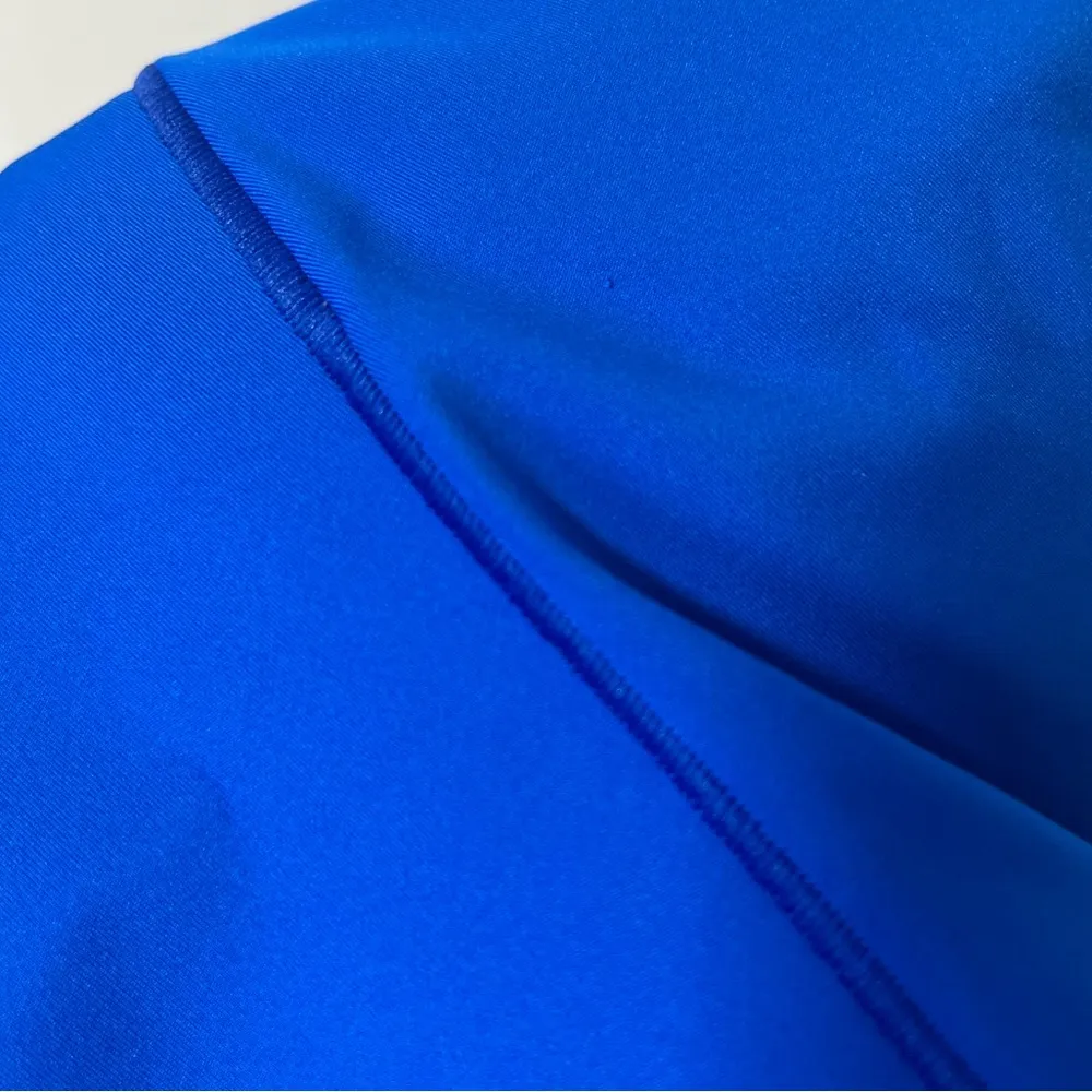 Ivy Park X Adidas Glory blue mesh inset high rise leggings womens XS - Image 15