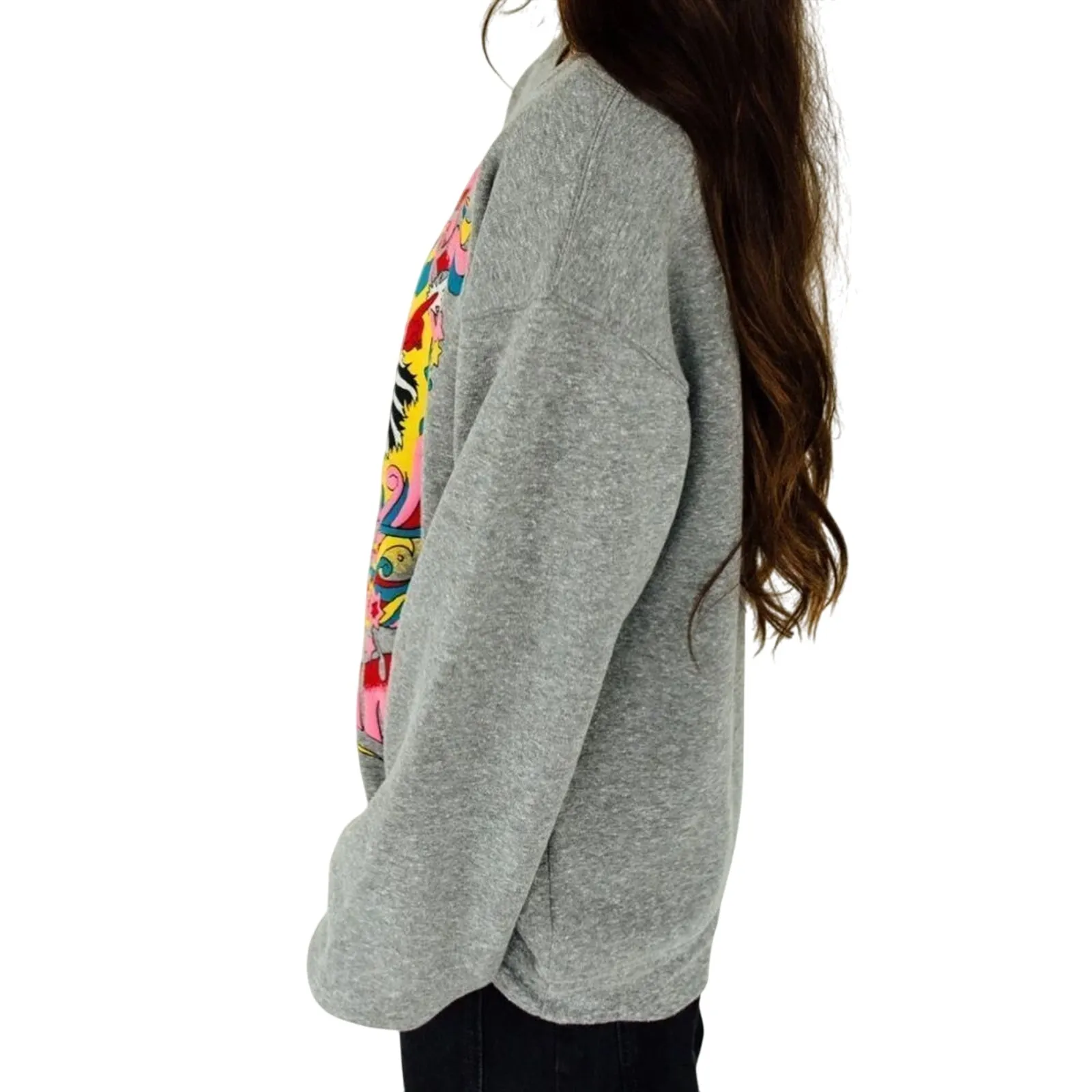 DAYDREAMER Elton John Rocket Man BF Crew Neck Sweatshirt, New with Tag $136 - Image 10